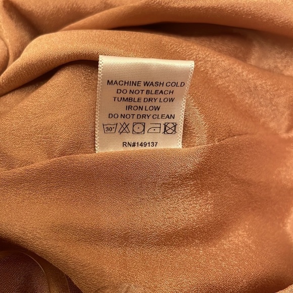 HYFVE nude cutout long dress with double slits in women’s size small - Picture 15 of 16